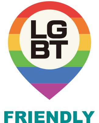 美濃民宿人字山莊 LGBT LOGO